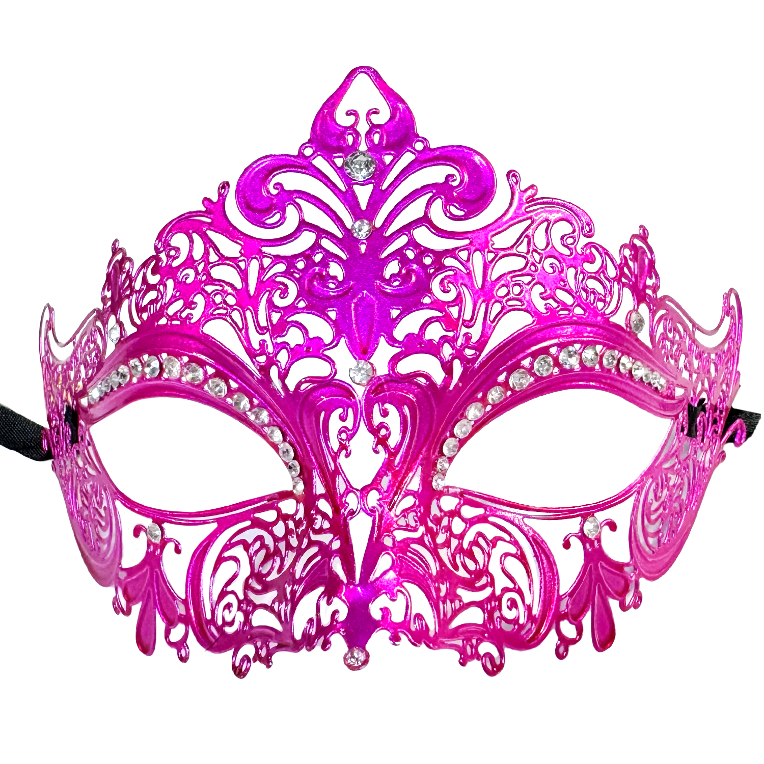 Fleur De Lis Laser Cut Venetian Mask product photo from Abracadabra NYC