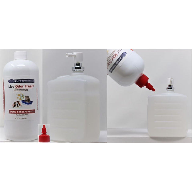Litter Odor Control: REFILL 24/7 Auto Sprayer +Cartridge product photo from Odor Free