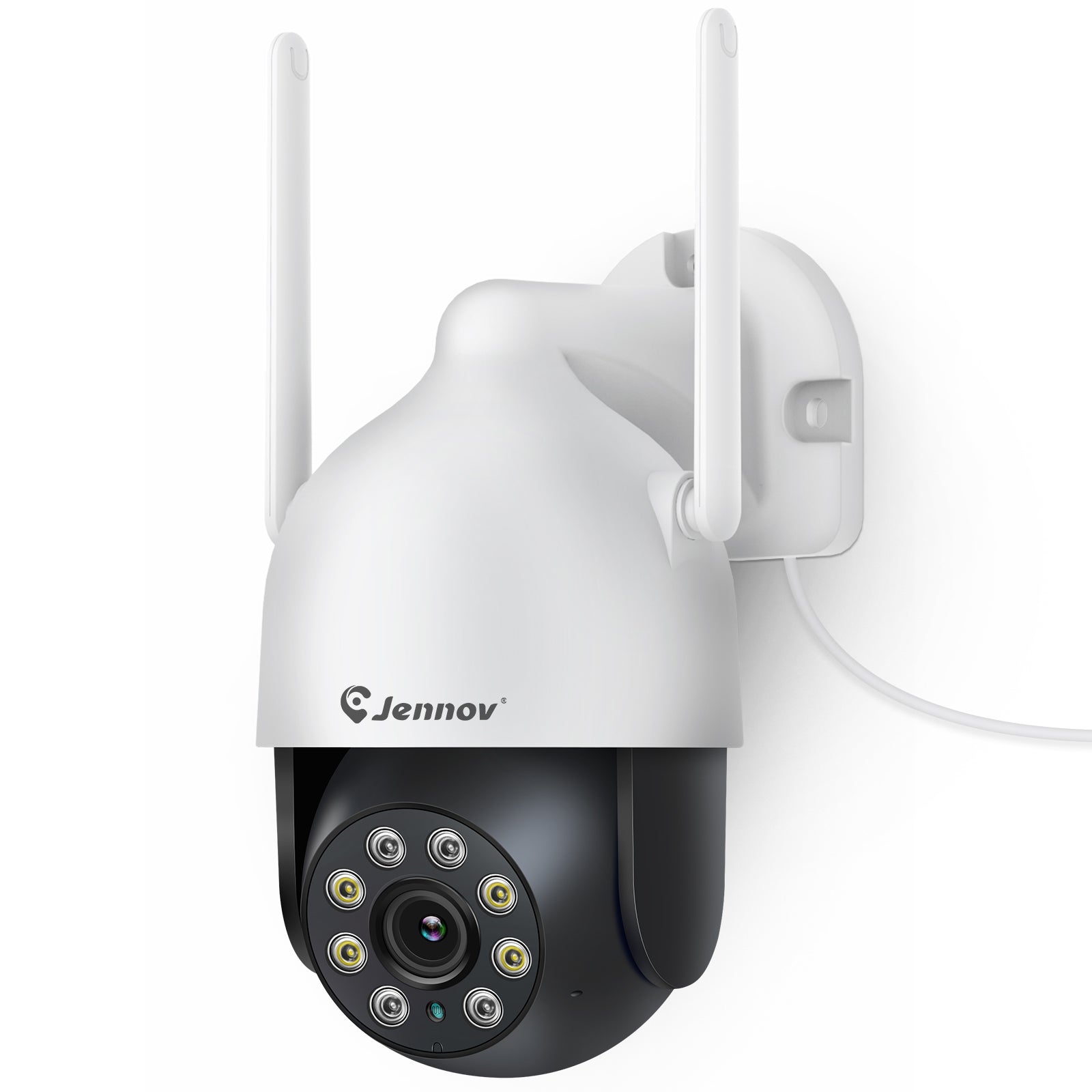 Jennov Outdoor WiFi Surveillance Camera with high-definition video and night vision features product photo from Jennov