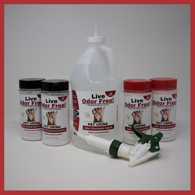 5 x 5 Area Kit - Carpet & Cement - Tough Odors product photo from Odor Free